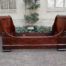 A 19th Century French Mahogany Lit Bateau/Day-Bed