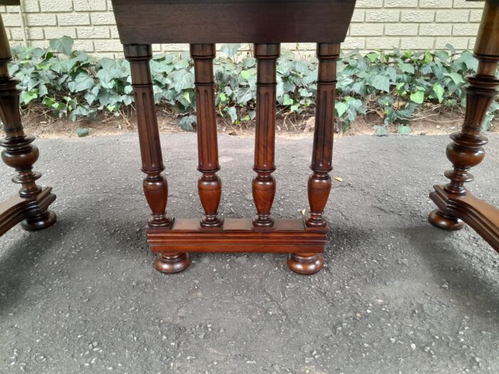A 19th Century French Oak Henry lll Style Dining Table - Image 10