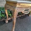 A 20th Century Ornately Carved Server/ Console/Entrance Hall Table with a Marble Top - Image 5