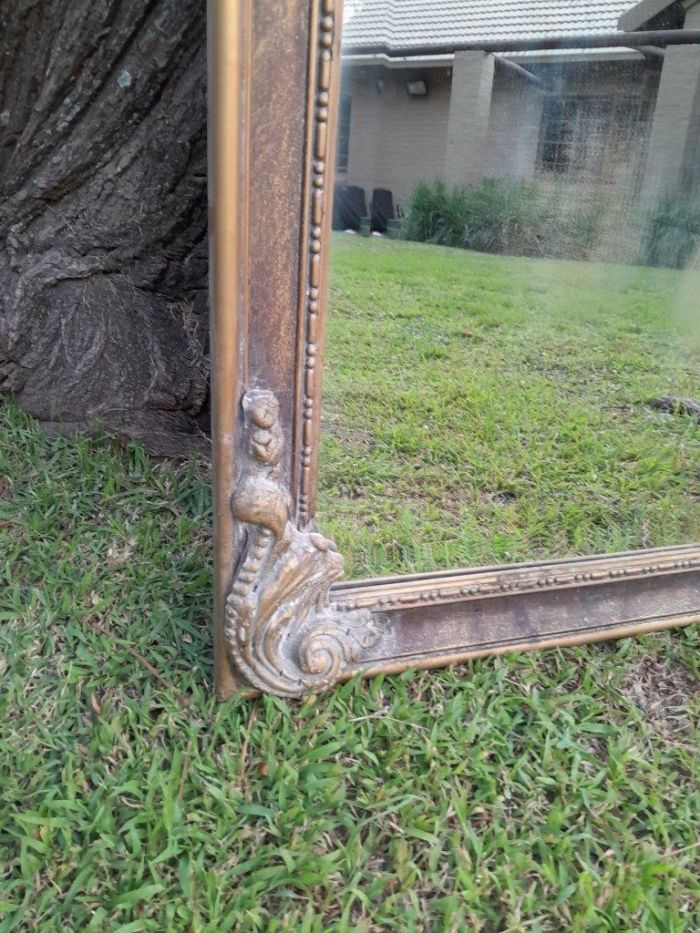 An Ornate Carved Rococo French Style Bevelled Mirror - Image 5