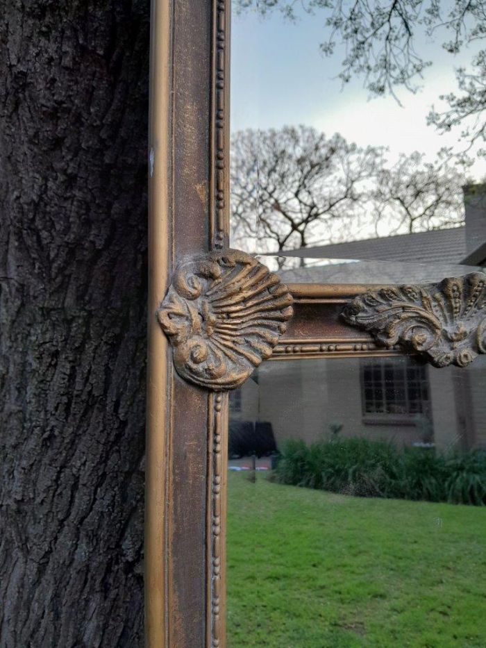 An Ornate Carved Rococo French Style Bevelled Mirror - Image 6