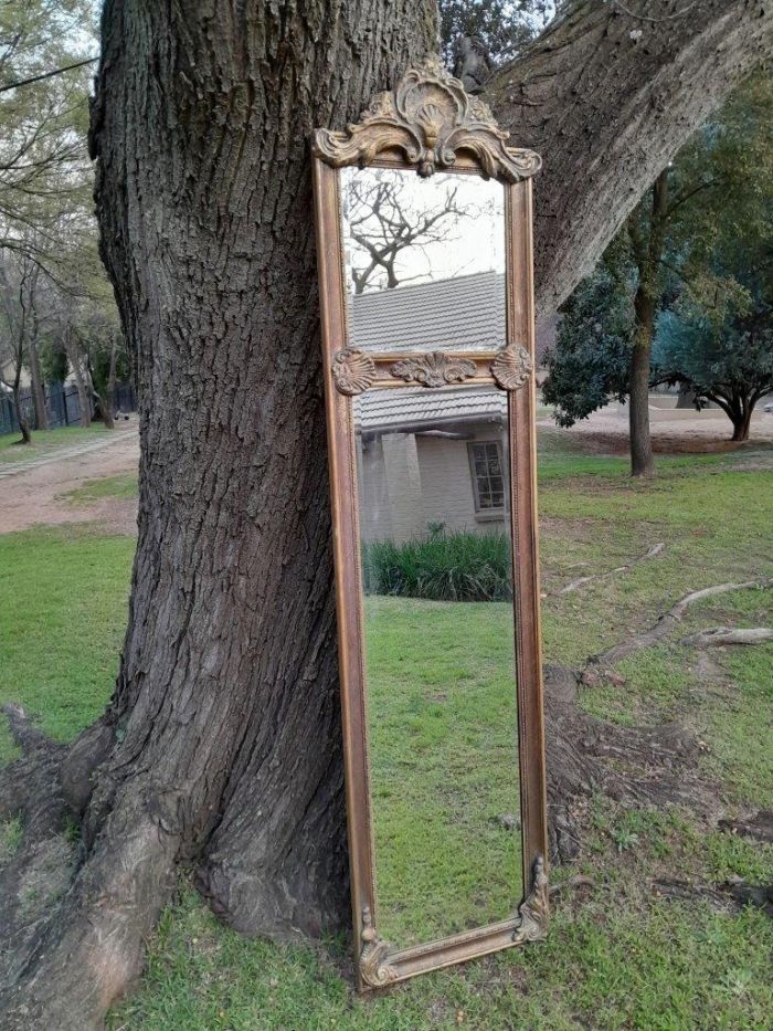 An Ornate Carved Rococo French Style Bevelled Mirror - Image 4