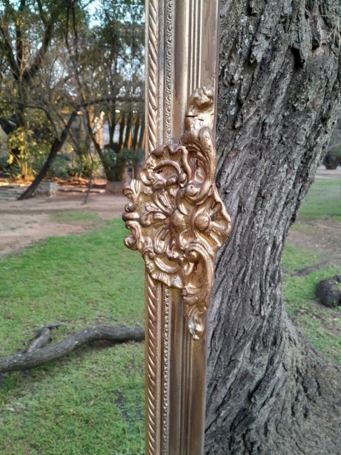 An Ornate Carved Rococo French Style Bevelled Mirror - Image 5