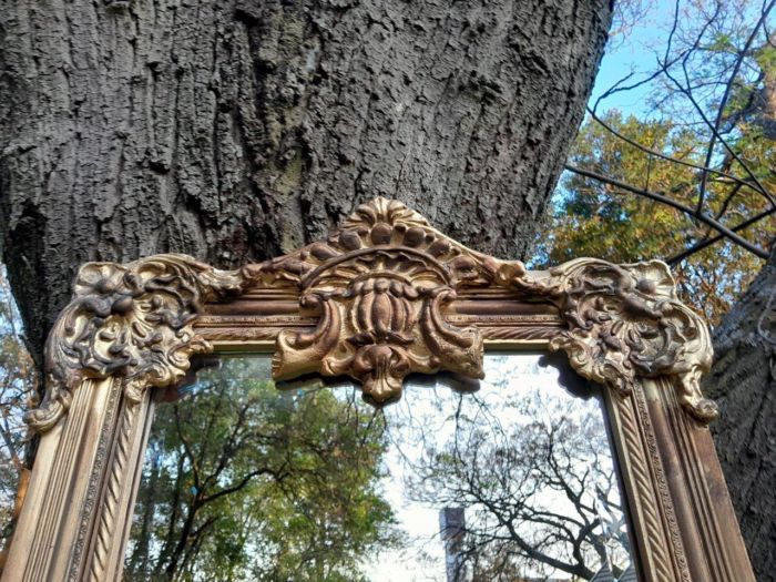 An Ornate Carved Rococo French Style Bevelled Mirror - Image 6