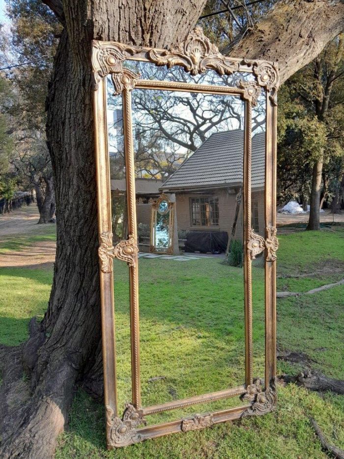 An Ornate Carved Rococo French Style Bevelled Mirror - Image 2