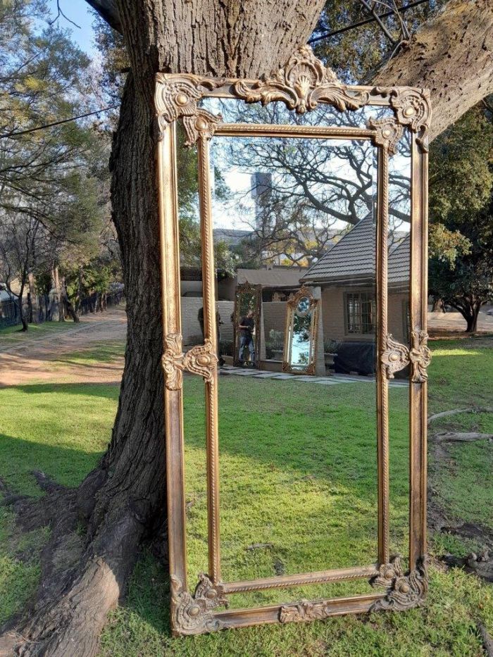 An Ornate Carved Rococo French Style Bevelled Mirror - Image 3