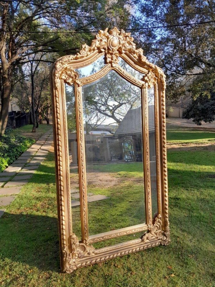 An Ornate Carved Rococo French Style Bevelled Mirror - Image 2