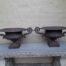 A 20th Century Pair Of Decorative Cast Iron Urns