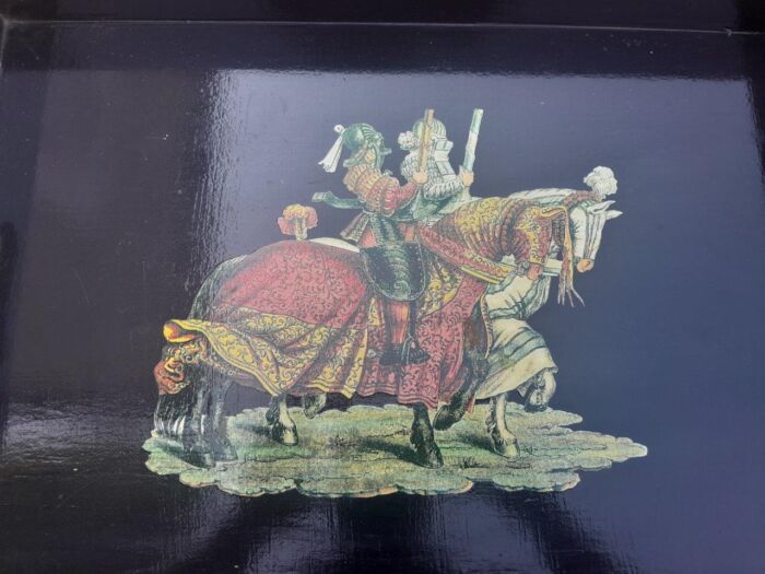 A 20th Century Ebonized English Butlers Tray - Image 5