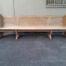 A 20th Century Oak Bench in a Contemporary Bleached Finish