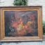 An Antique R19th Century England Circa 1802/1864  Fruit Oil Painting Signed