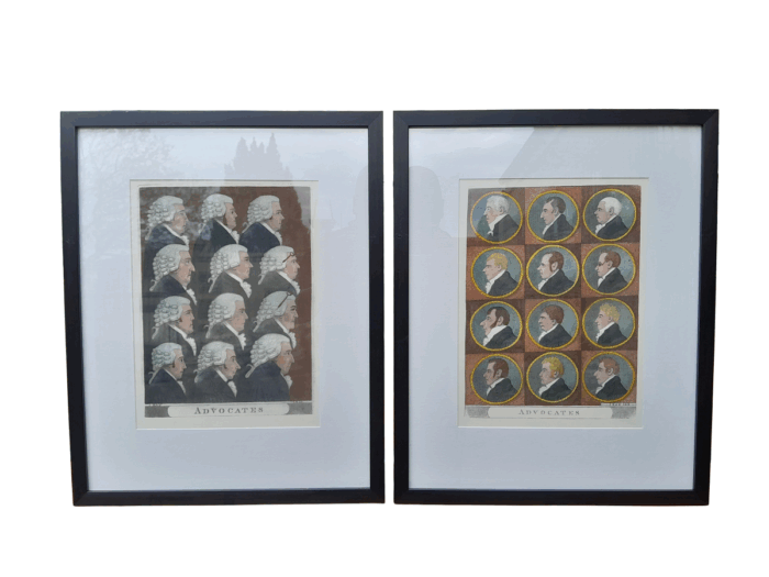 A Set Of Two Works Advocates England After John Kay