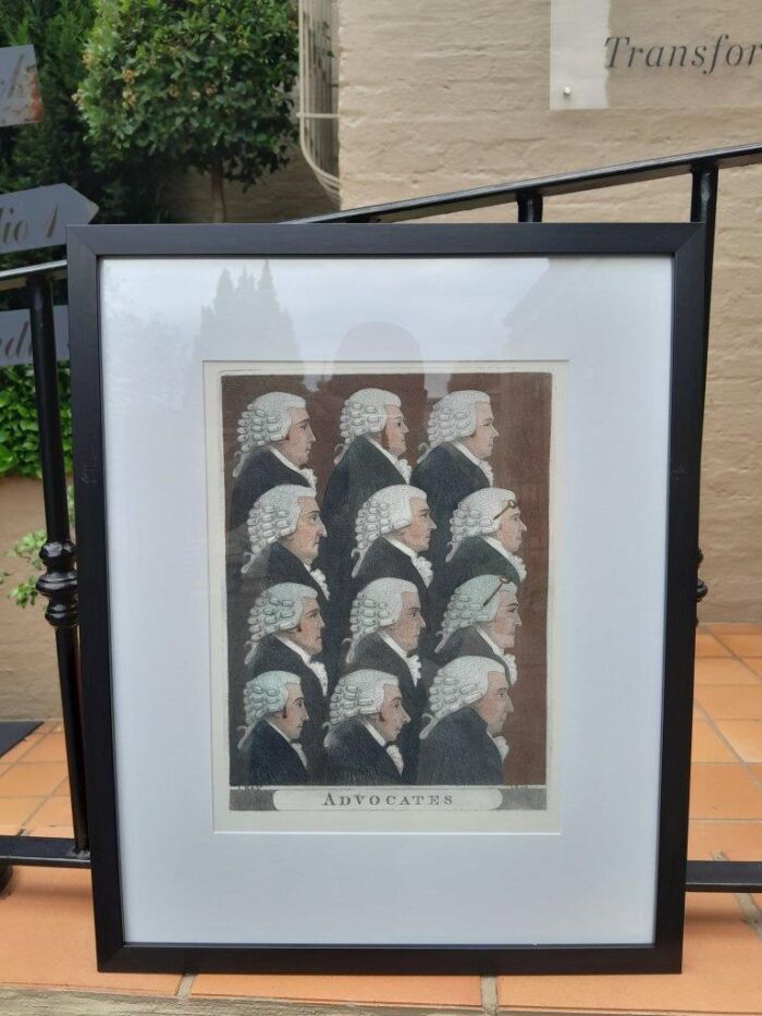A Set Of Two Works Advocates England After John Kay - Image 6