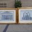 A Set Of Two Architectural Works: Forma Templi Da Petri In Vaticano And Study Of Grecian Temple"