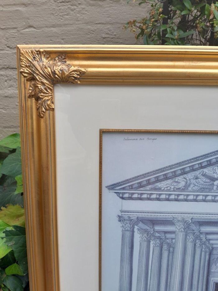 A Set Of Two Architectural Works: Forma Templi Da Petri In Vaticano And Study Of Grecian Temple" - Image 10