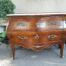 A 20TH Century French Style Mahogany Bombe Commode / Chest Of Drawers