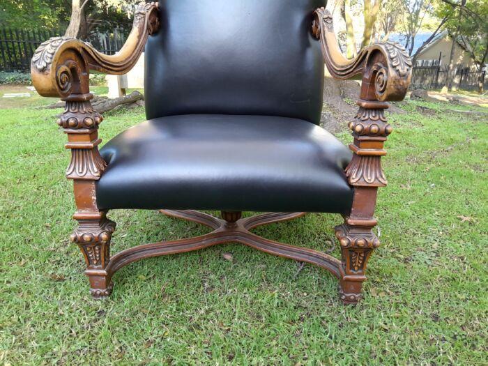 High Back Occasional Arm Chair - Image 7