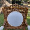 A 20th Century French Louis XVI Style Five Piece Set of Giltwood Settee and Four Armchairs - Image 12