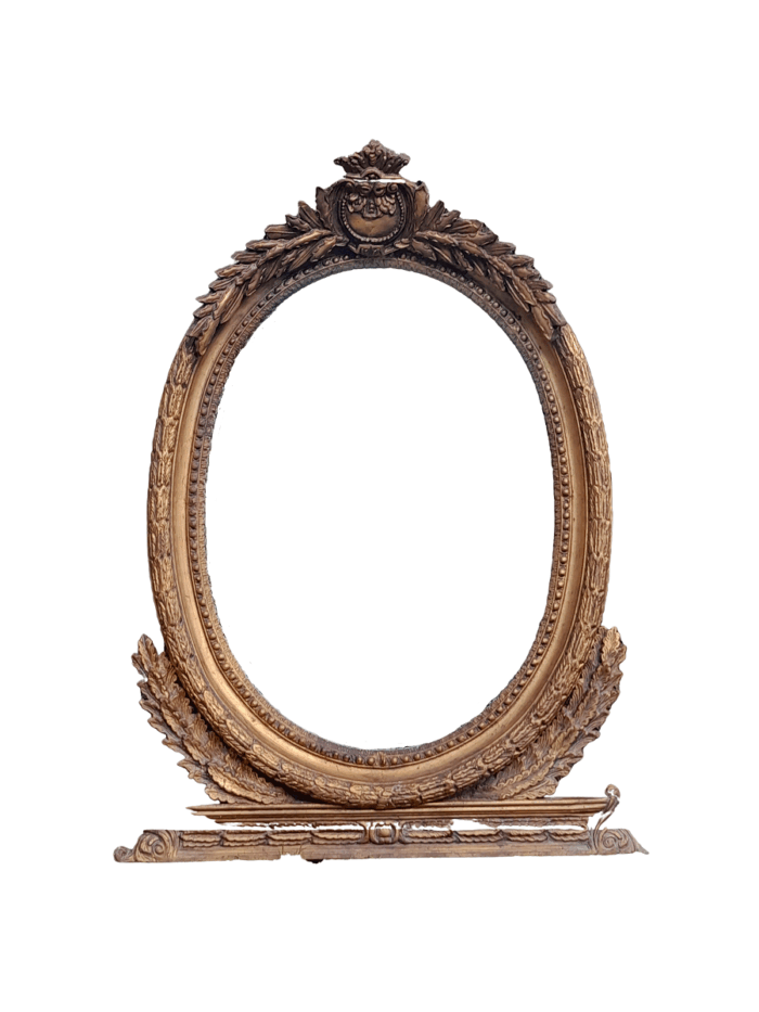 A French Style Ornately Carved and Gilded Bevelled Mirror 7