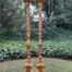 A Pair of Large Size French Style Hand Gilded Candle Holders