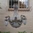 A Brass Gilt & Aged Monumental Empire French  Style Chandelier