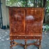 An Exceptional 18th Century Circa 1710 Dutch William and Mary Cabinet on Stand. Olive Oyster with Burr Walnut - Image 3