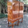 An Exceptional 18th Century Circa 1710 Dutch William and Mary Cabinet on Stand. Olive Oyster with Burr Walnut - Image 4
