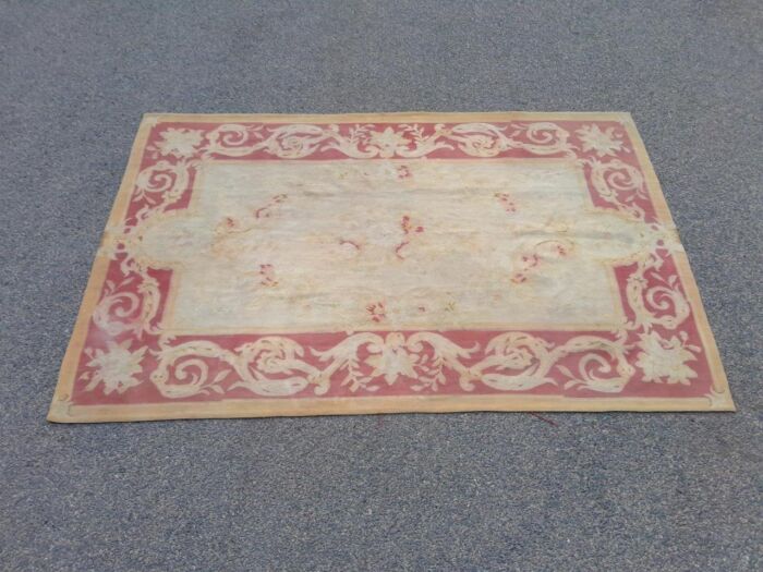 A 19th Century Aubusson Handmade Carpet