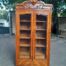 A 19th Century French Rococo Style Bookcase with Bevelled Glass