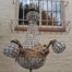 A Brass Gilt & Aged Monumental Empire Style Chandelier