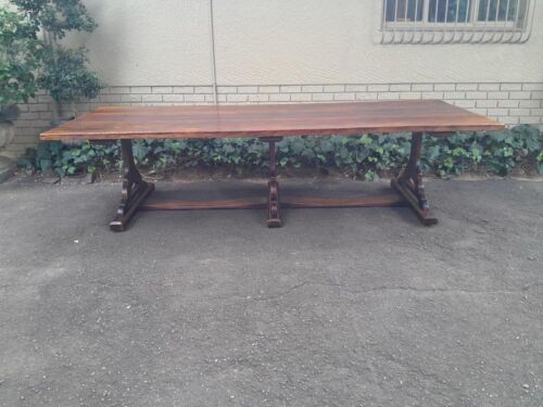 A 19th Century Sleeper Wood Refectory/Dining Table