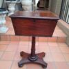 An Early 19th Century Regency Mahogany Tea Poy on Stand - Image 2