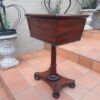 An Early 19th Century Regency Mahogany Tea Poy on Stand - Image 4