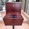 An Early 19th Century Regency Mahogany Tea Poy on Stand - Image 8