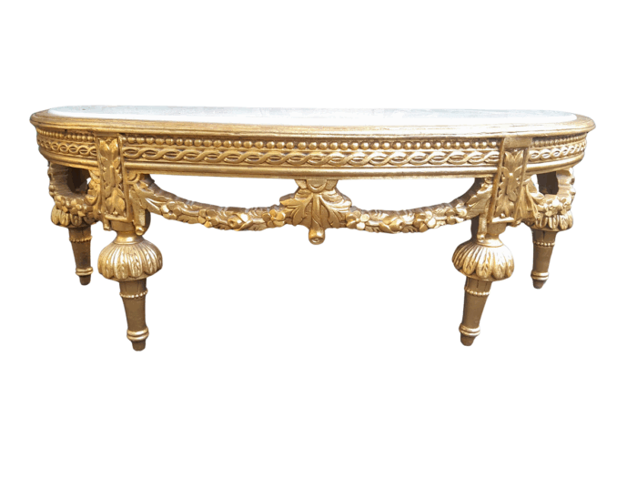A 20th Century French Style Mirror Base  /  Consol