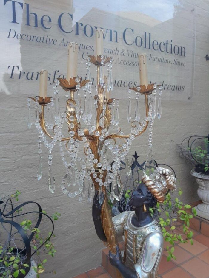 A Large Venetian Style Blackamoor Chandelier Lamp of Large Proportion - Image 6