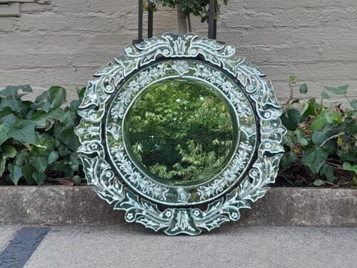 A 20th Century Venetian Bevelled Circular Mirror