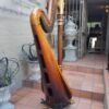 A 20th Century Venus Grand Harp on Gilt Wood Carved Base on Gilt Wood Bracket Feet. - Image 5