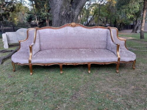 A 20th Century French Style Large Conversation Settee