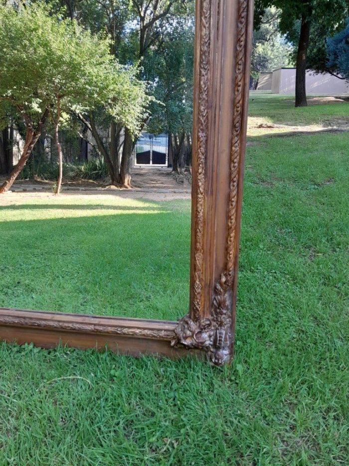 A French Style Ornately Carved And Gilded Bevelled Mirror Of Large Proportions - Image 3
