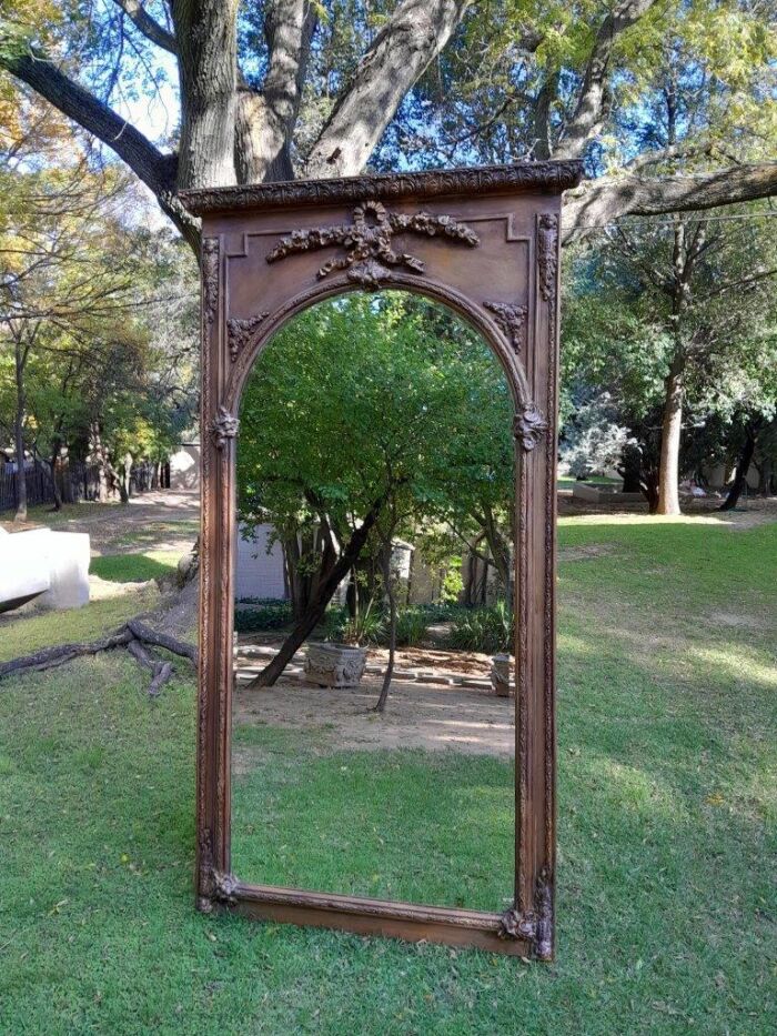 A French Style Ornately Carved and Gilded Bevelled Mirror of Large Proportions - Image 2