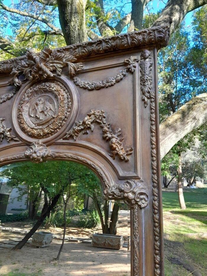 A French Style Ornately Carved and Gilded Bevelled Mirror of Large Proportions - Image 14