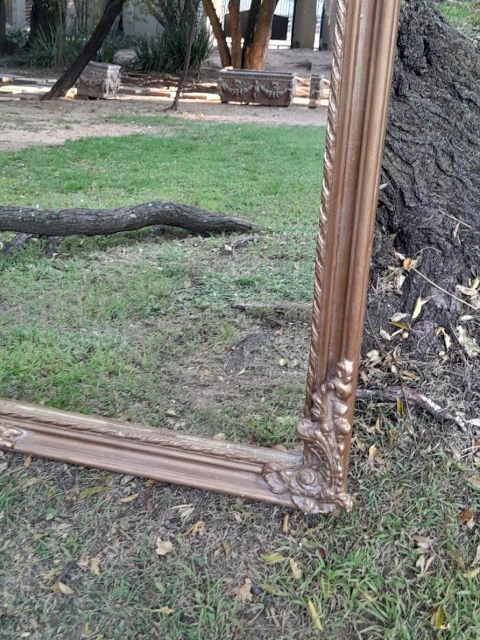 A French Style Ornately Carved and Gilded Bevelled Mirror of Large Proportions - Image 5