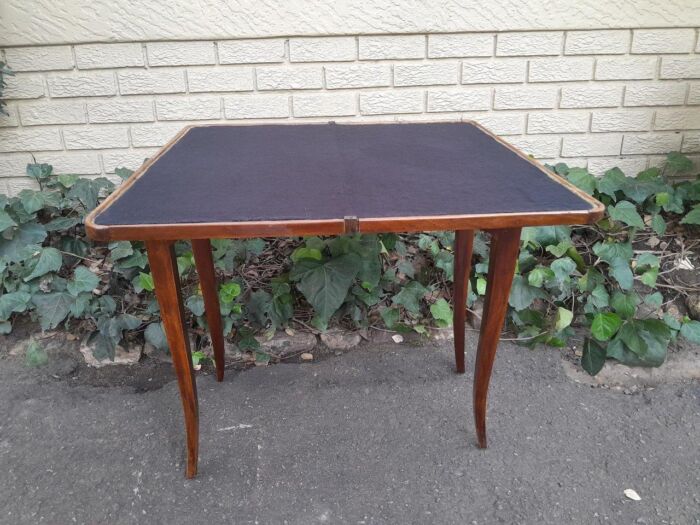 A 19th Century  French Walnut Chess And Games Table - Image 6