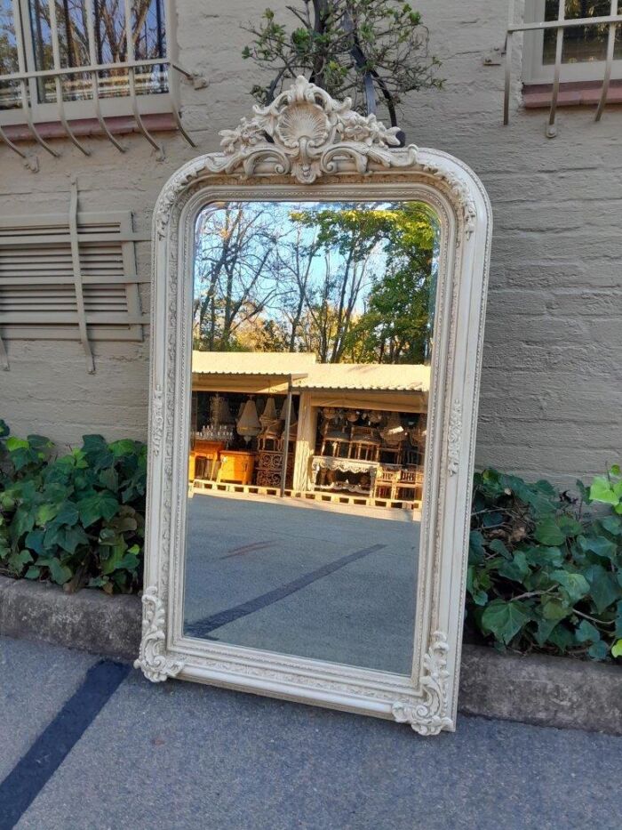 A 20th Century  French  Bevelled Mirror - Image 3