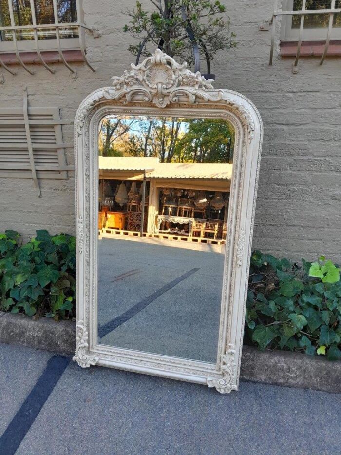 A 20th Century  French  Bevelled Mirror - Image 5