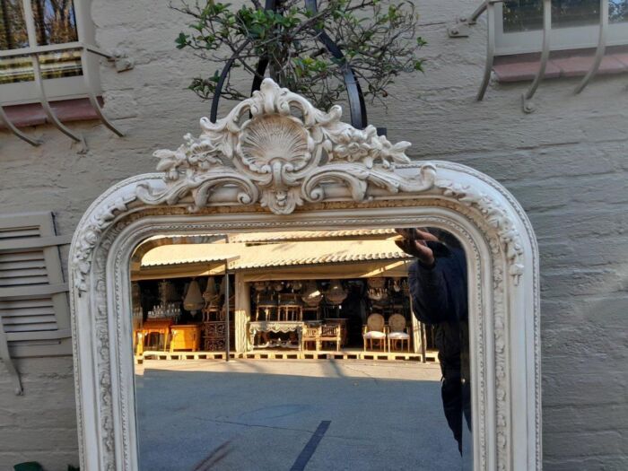 A 20th Century  French  Bevelled Mirror - Image 7