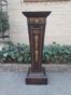 An Antique 19th Century Gilt and Ebonised Pedestal