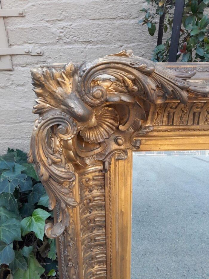 A 20th Century Giltwood And Gesso Frame - Image 8