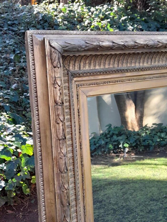 A 19th Century Carved Giltwood And Gesso Mirror Of Large Proportions - Image 8